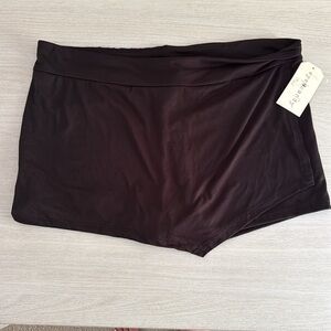 Eye Candy Black Skirt Front Shorts NWT Size 3X
